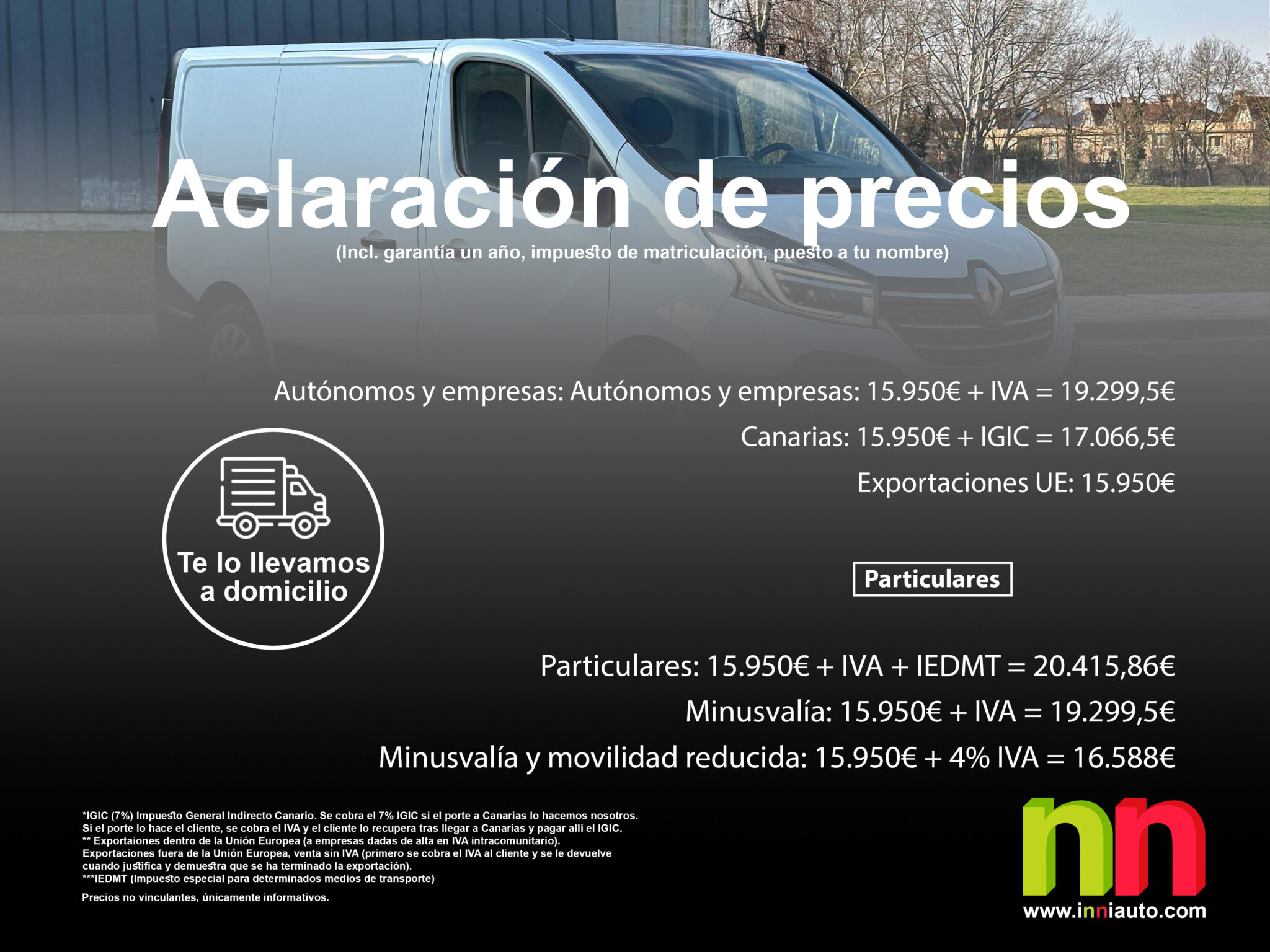 RENAULT Trafic L1H1 1000 2.0dci 120cv