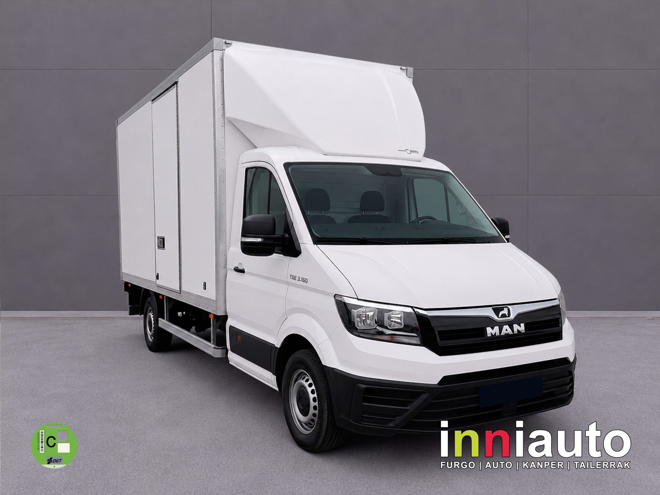 MAN TGE L4 Carrozada con plataforma 20m3 FG3.5t 2.0TDI 130CV + NAVI