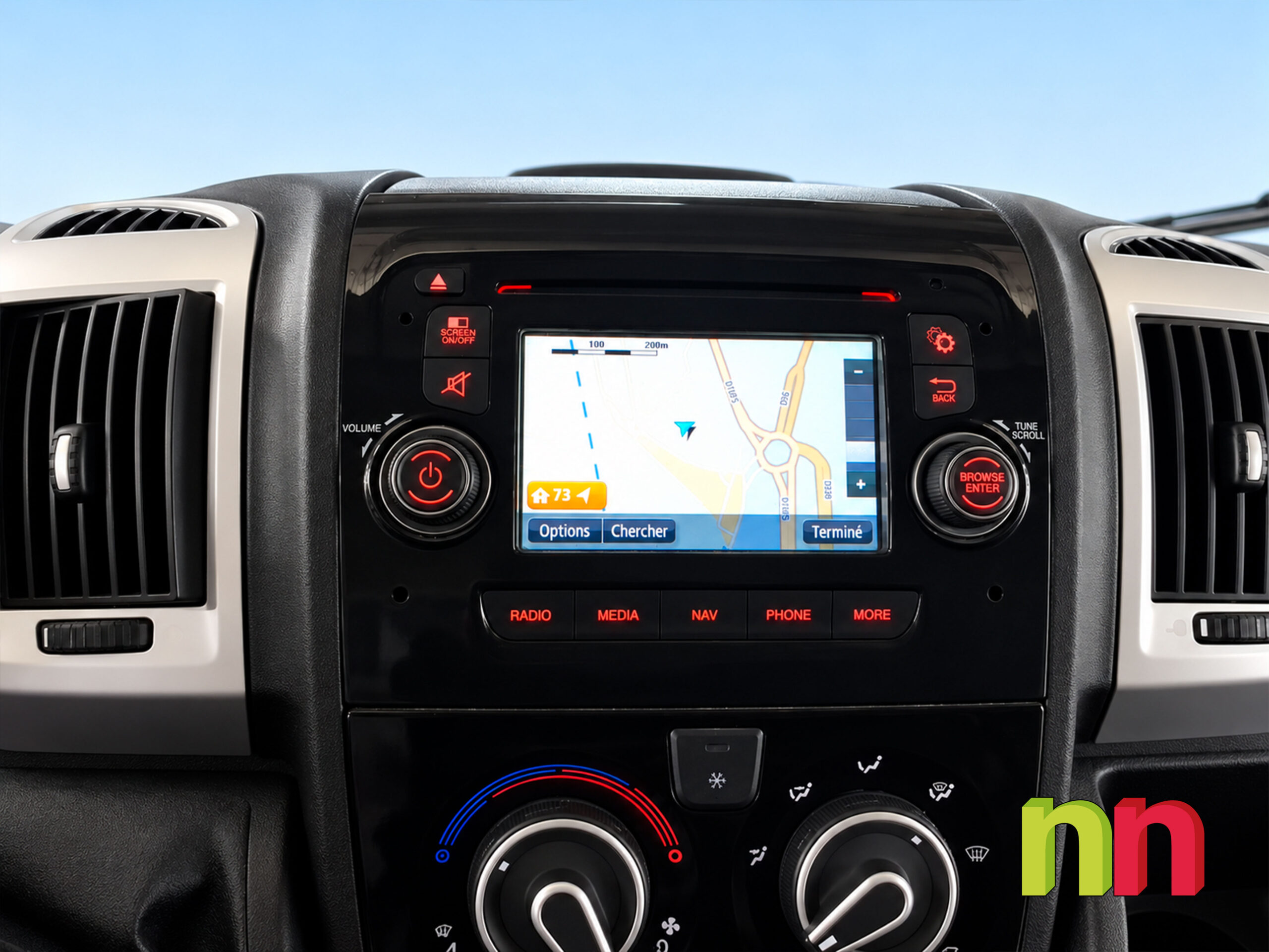 FIAT Ducato carrozada con plataforma FG35 2.3 Mjet 130cv + NAVI